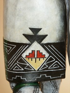 Pueblo Deer Dancer - Detail