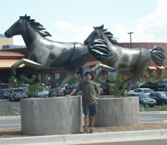 To Horses - Sky Ute Casino Installation