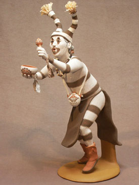 A koshare piece, by Joe Cajero.