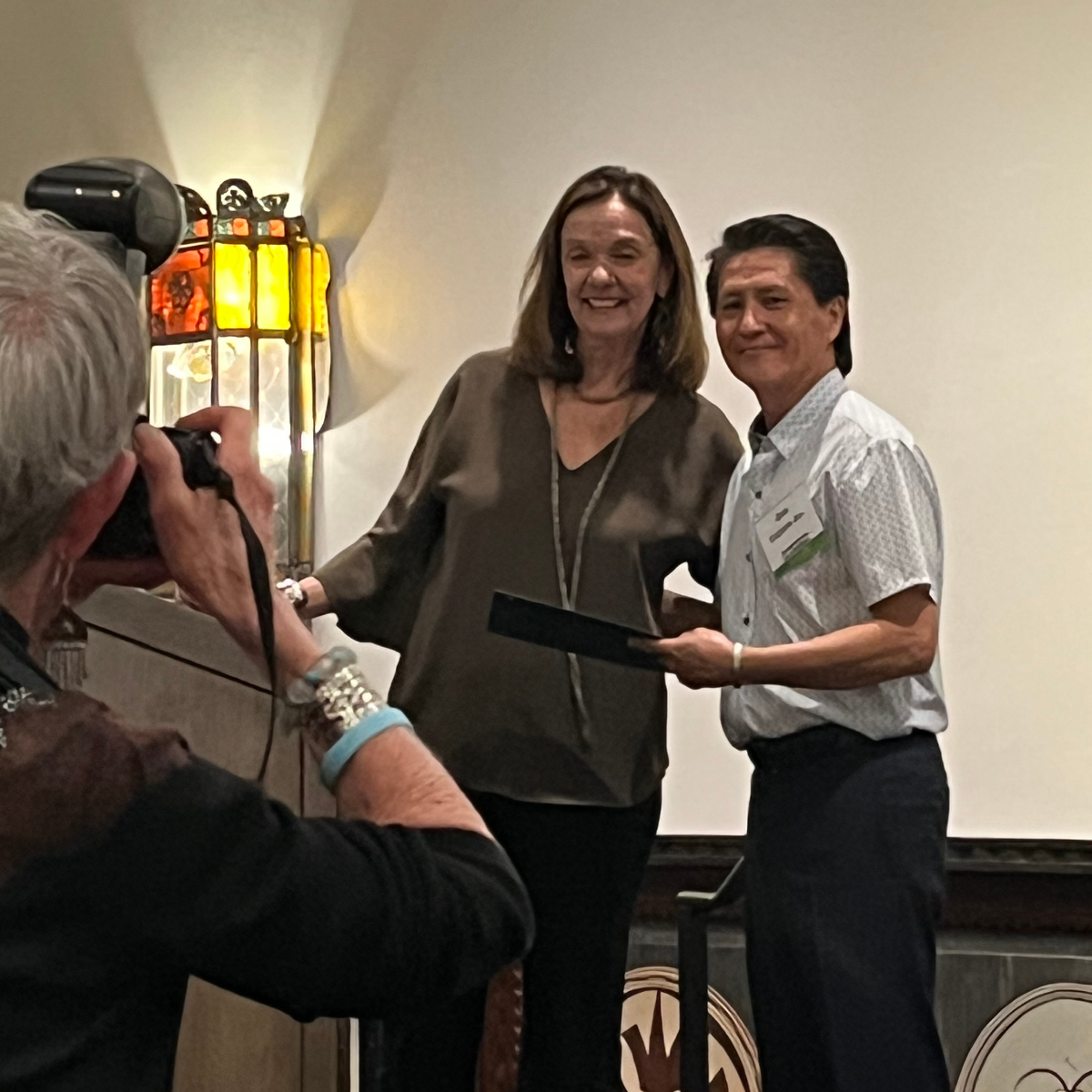Joe Cajero received grant from NM Writers, 2025